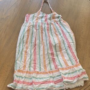 Janie and Jack Multicolor Striped Casual Dress